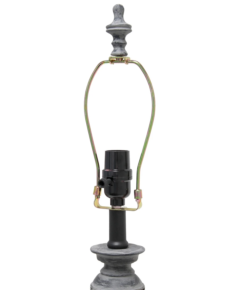 Lalia Home 25" Elegant Embellished Table Lamp