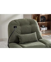 Power Recliner Swivel Glider Usb Charger With Bluetooth Music Player Different Function Sleep Working Game and Leisure Model