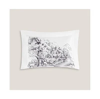 Togas Goranna Sham - Euro purple-white
