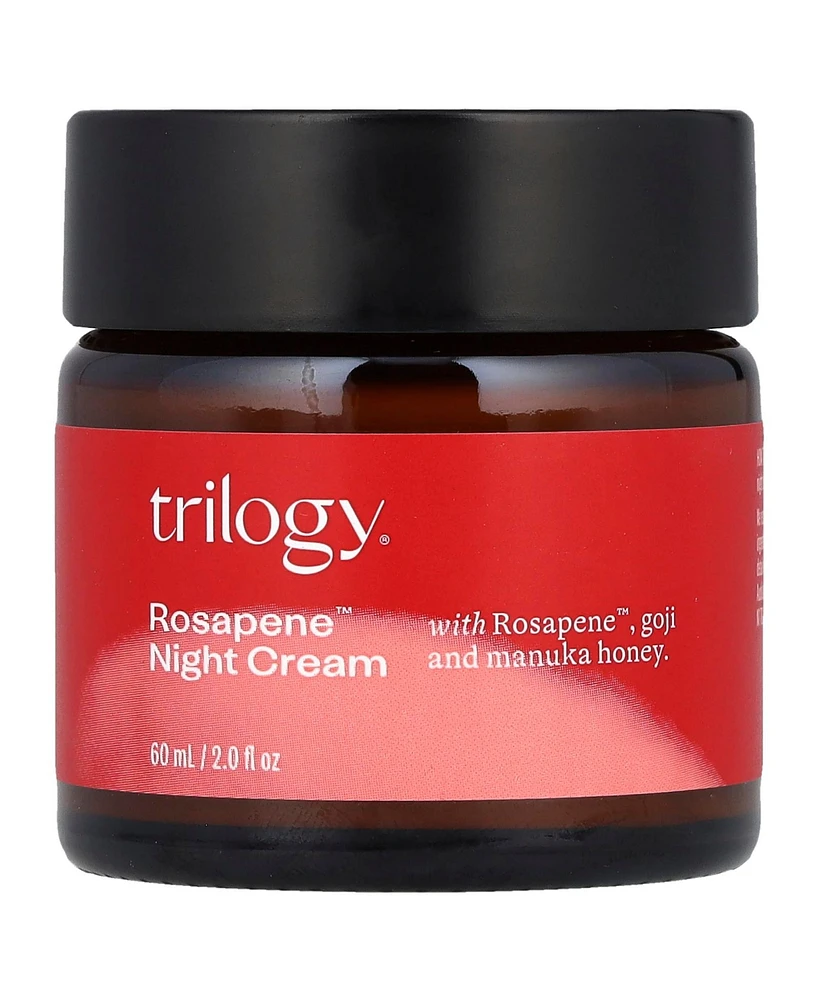 Trilogy Rosapene Night Cream, 2.0 Fl Oz - For All Skin Types
