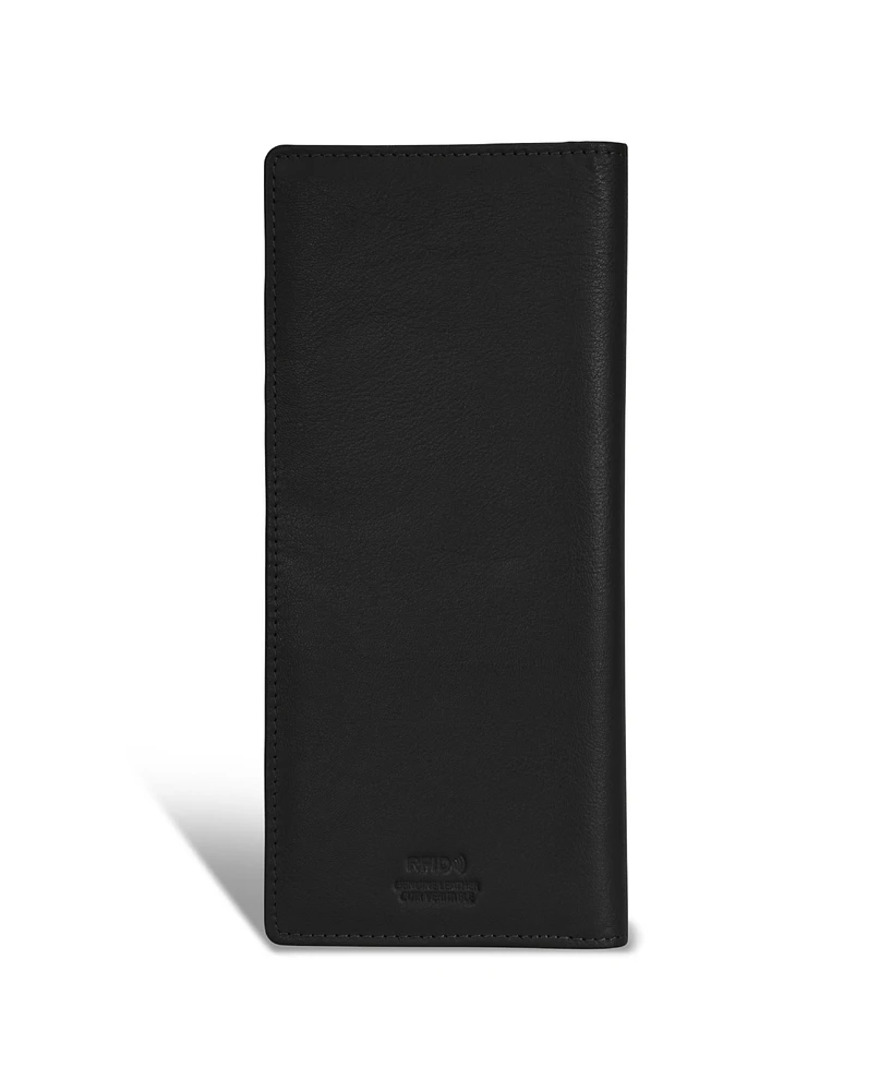 Champs Men's Onyx Collection Leather Breast Wallet