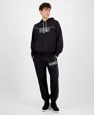 Hugo By Hugo Boss Mens Noider Relaxed Fit French Terry Sweatpants Logo Hoodie