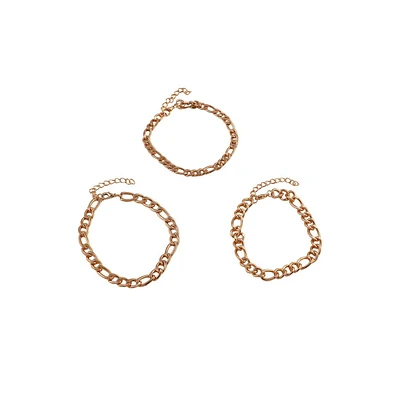Sohi Women's The Chainlink Multi-Layer Bracelet