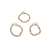 Sohi Women's The Chainlink Multi-Layer Bracelet