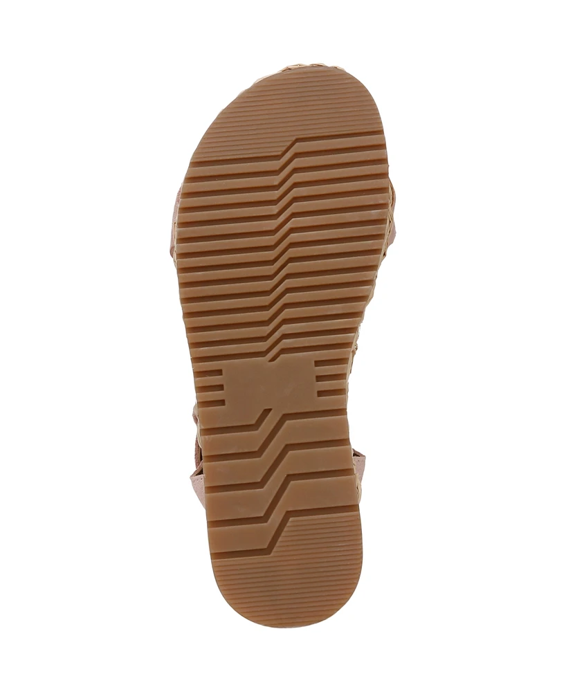 Naturalizer Women's Neila Open Round Toe Flatform Sandals