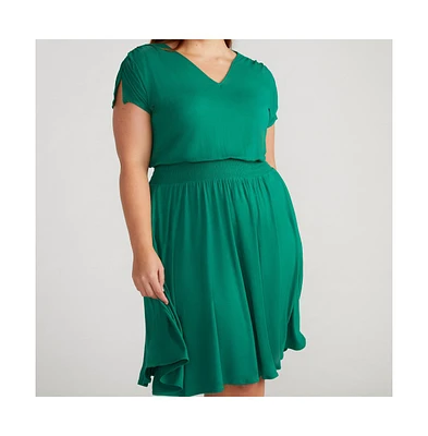 Universal Standard Women's Minetta Liquid Jersey Dress