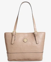 Giani Bernini Croc Medium Tote, Exclusively for Macy's