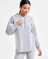 I.n.c. International Concepts Women's Blouson-Sleeve Hoodie, Exclusively at Macy's