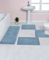 Home Weavers Fantasia 4-Pc. Bath Rug Set