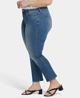 Nydj Plus Sheri Slim Ankle Jeans