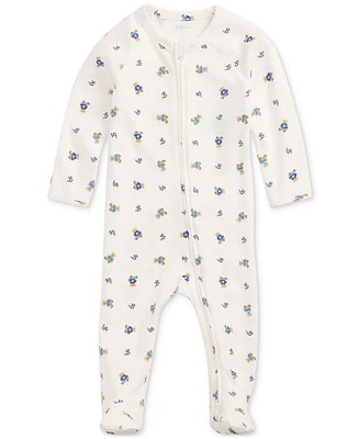 Polo Ralph Lauren Baby Cotton Polo Bear Coverall