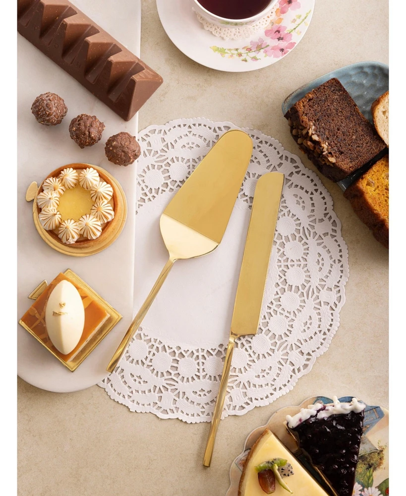 Gauri Kohli Oslo Cake Servers