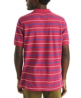Nautica Men's Striped Classic-Fit Deck Polo Shirt