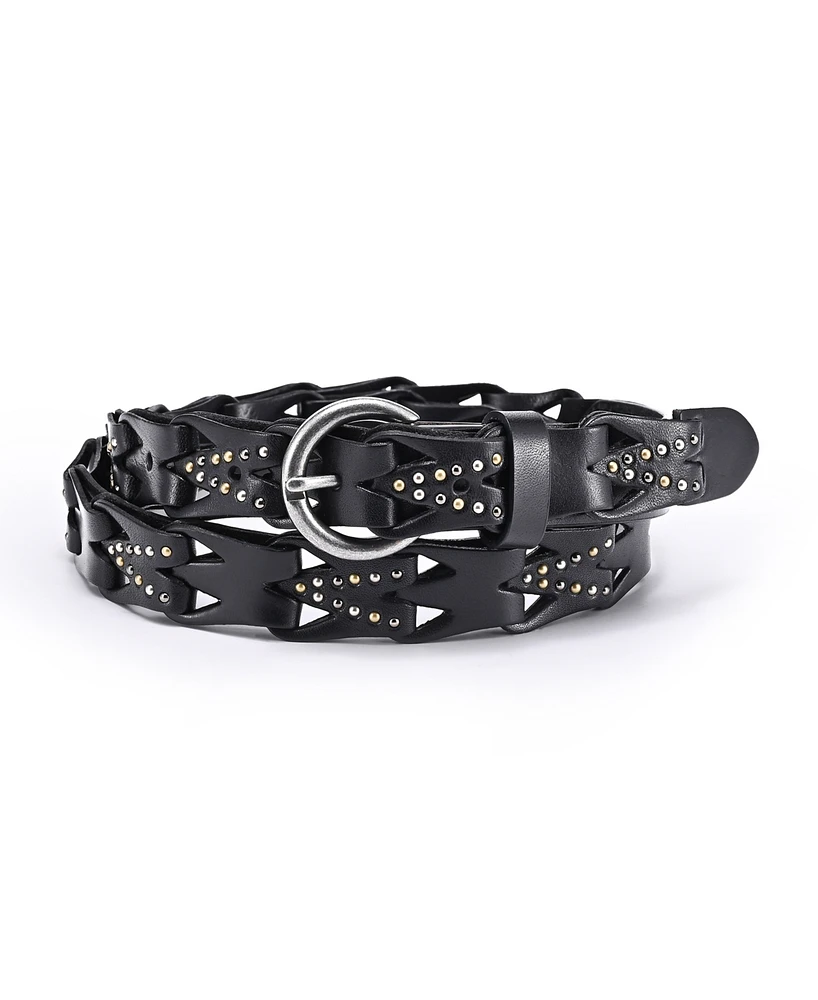 Old Trend Women's Oranda Cove Leather Belt