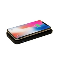 Ventev 10W Ultrafast 2 in 1 Charge Stand and 10k mAh Portable Battery-Black