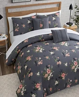 Lucky Brand Cali Bouquet Floral 5-Pc. Comforter Set