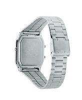 G-Shock Unisex Silver Tone Stainless Steel Watch, 29.8mm