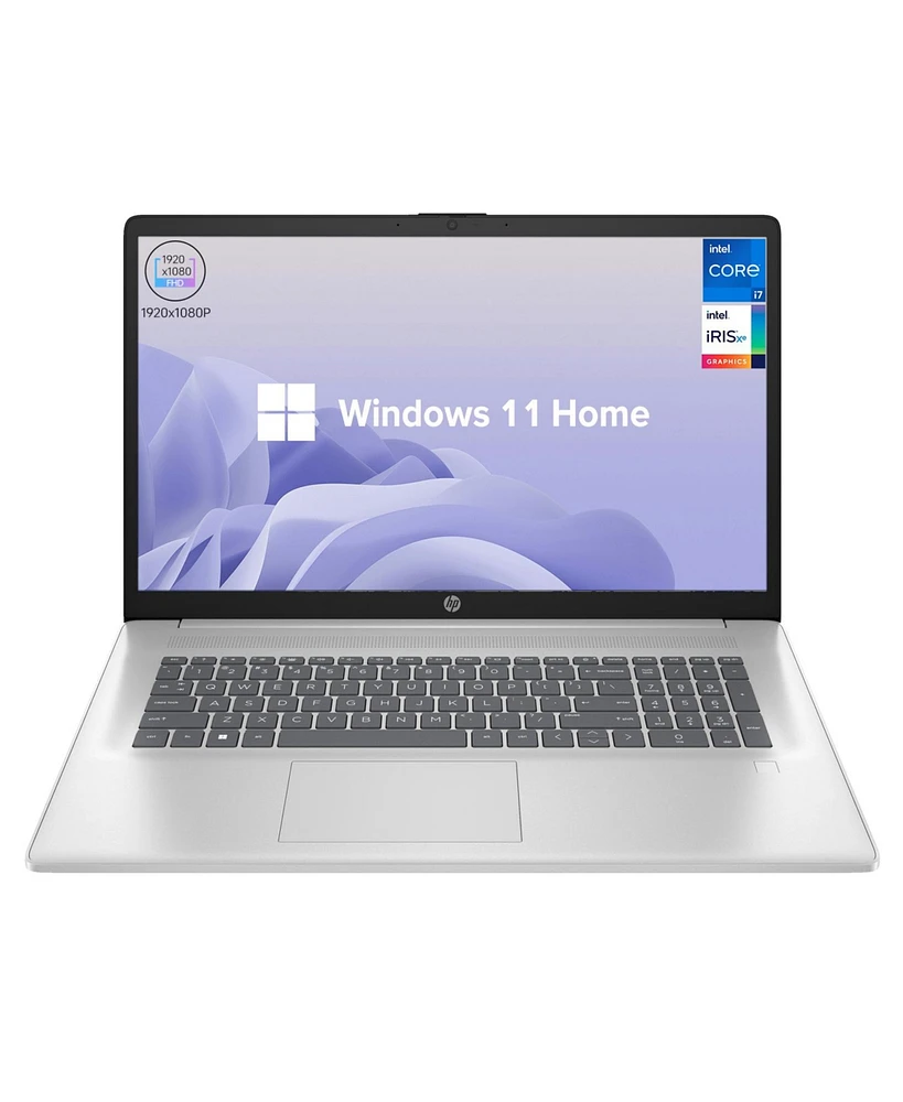 Hp Essential 17.3" Daily Traditional Laptop Intel Core i7 1355U 8GB Ram Intel Iris Xe Graphics 512GB Ssd Storage Windows 11 Home Fhd 60Hz