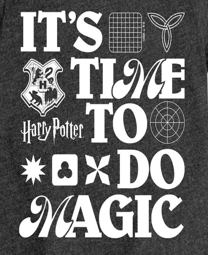 Harry Potter Big Girls To Do Magic Graphic Short Sleeve Tee