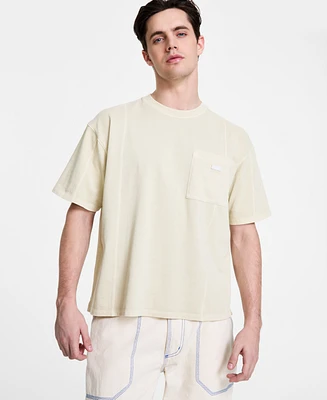 Hugo by Boss Men's Naimos Relaxed Fit Short Sleeve Pocket T-Shirt