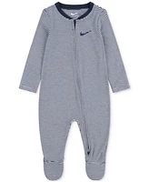 Nike Baby Boy or Girl Viscose Striped Footed Coverall