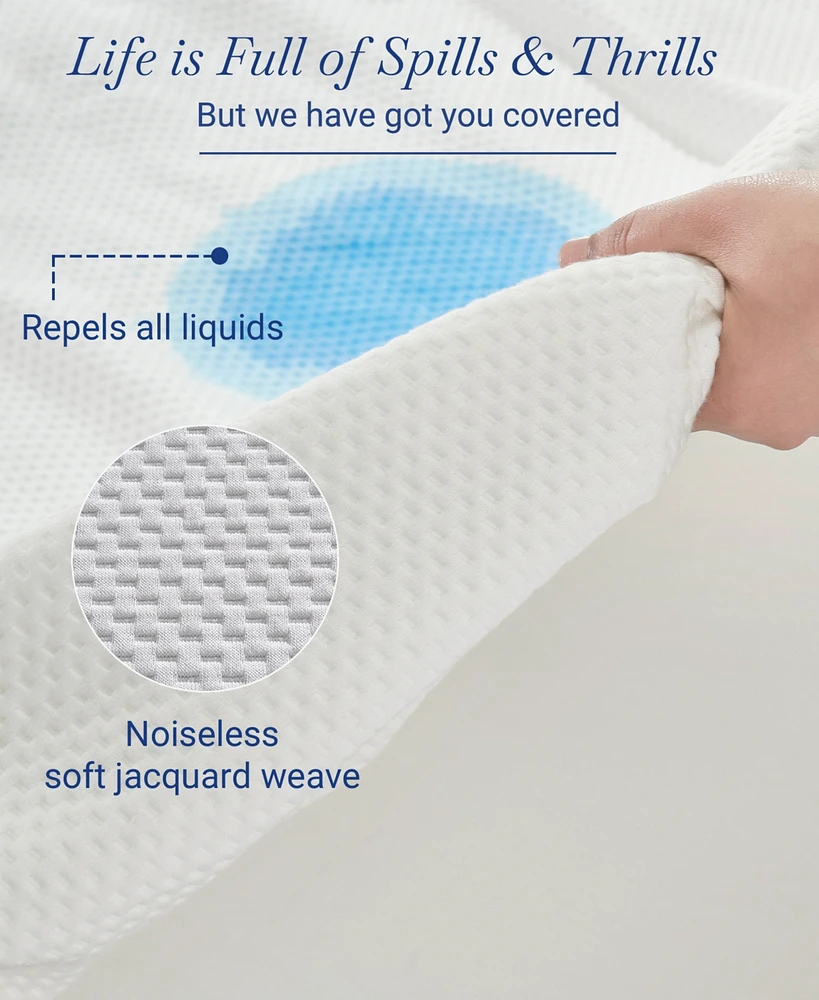 Premium Waterproof Mattress Protector for Twin Size Bed