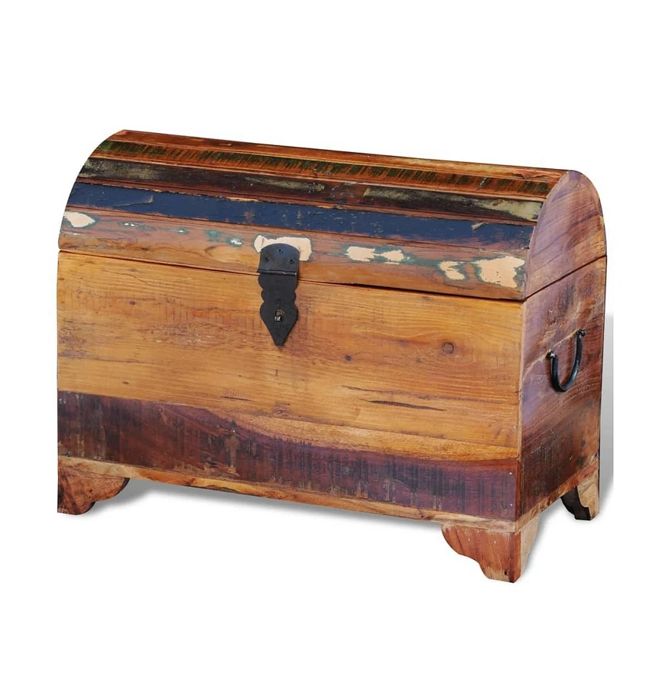 vidaXL Reclaimed Storage Chest Solid Wood