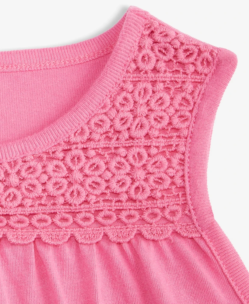 Epic Threads Toddler Girls Crochet Tank Top, Exclusively at Macy's