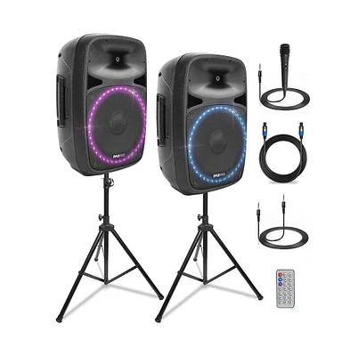 Pyle Powerful Wireless Sound 400W Portable Bluetooth Pa Speaker
