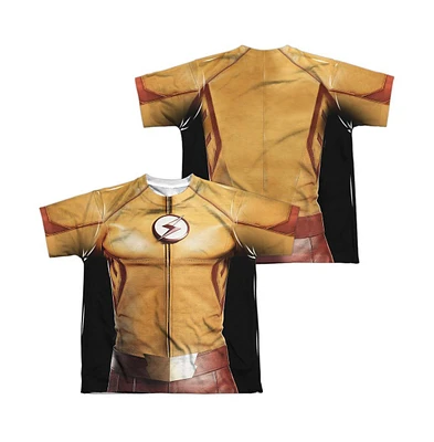Flash Boys Kid Uniform (Front/Back Print) Short Sleeve Poly Crew Tee / T-Shirt