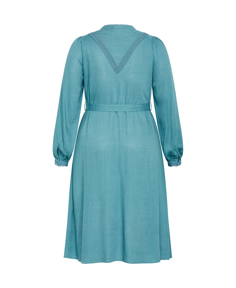 Plus Mysteria Dress
