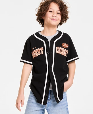 Little & Big Boys Cotton West Coast Baseball Jersey Shirt, Exclusively at Macy's