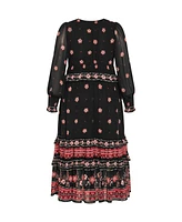 City Chic Plus Cameron Maxi Dress