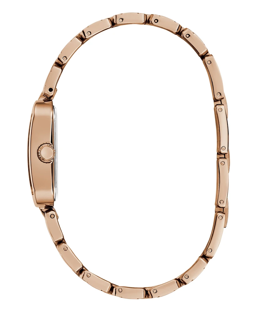 Guess Women's Analog Rose Gold Tone Steel Watch, 22mm