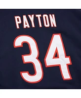 Mitchell & Ness Men's Walter Payton Navy Chicago Bears Retired Player Name Number Pullover Hoodie