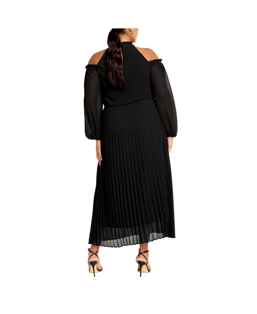 City Chic Plus Promise Maxi Dress