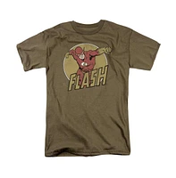 Dc Flash Mens Comics Flashy Short Sleeve Adult Tee / T-Shirt