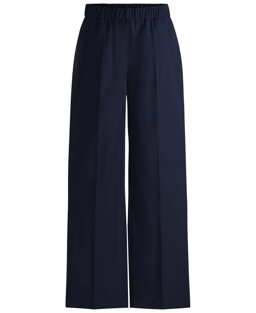 Boss by Hugo Women's Relaxed-Fit Trousers
