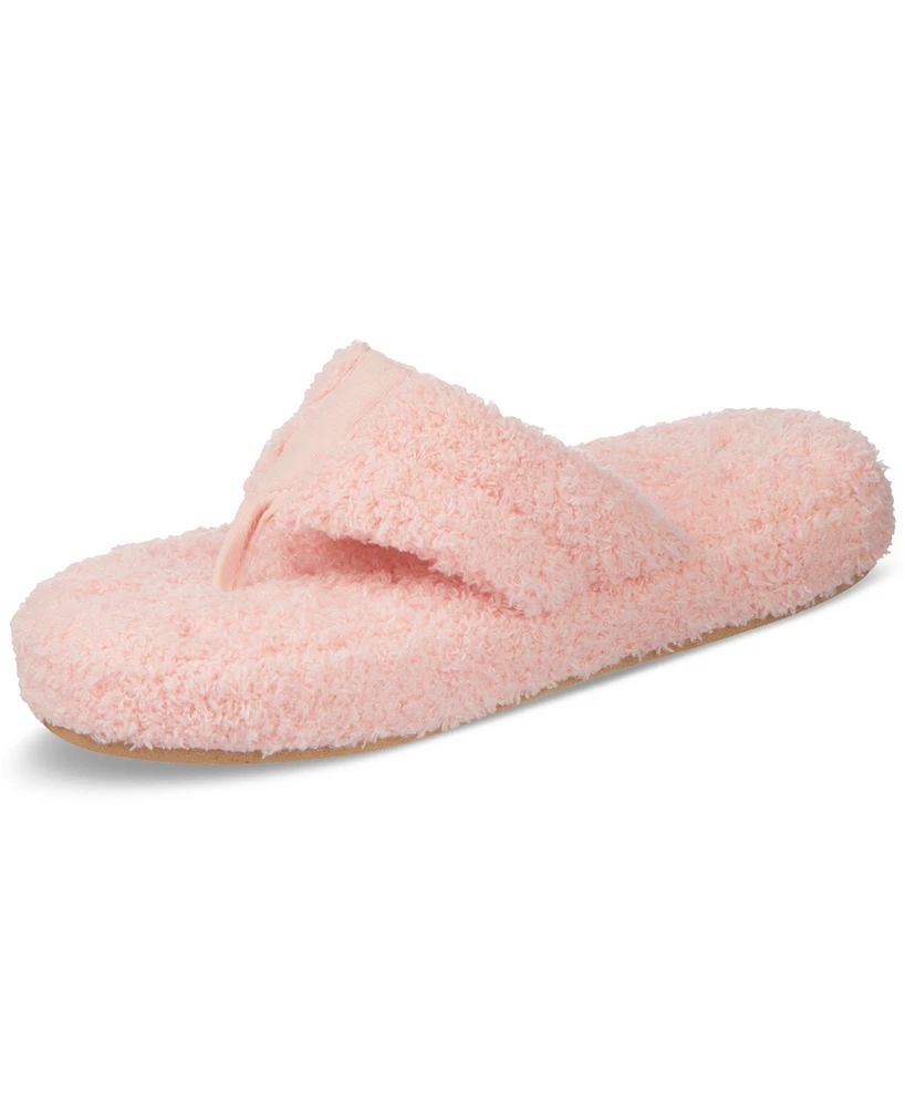 Isotoner Signature Women's Joey Cozy Plush Thong Slippers