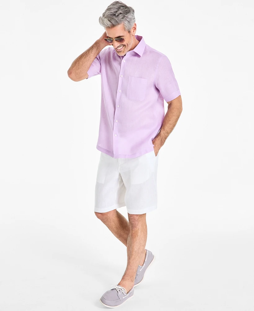 Club Room Men's 100% Linen Shirt