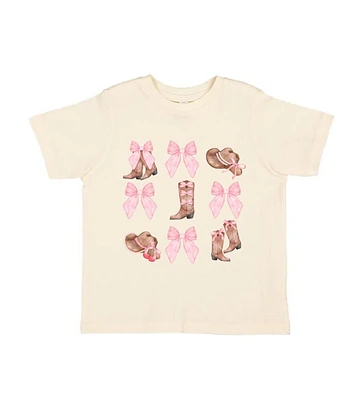 Sweet Wink Big Girls Coquette Cowgirl Short Sleeve T-Shirt