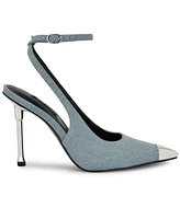 Nine West Women's Monroh Ankle Wrap Stiletto Pumps