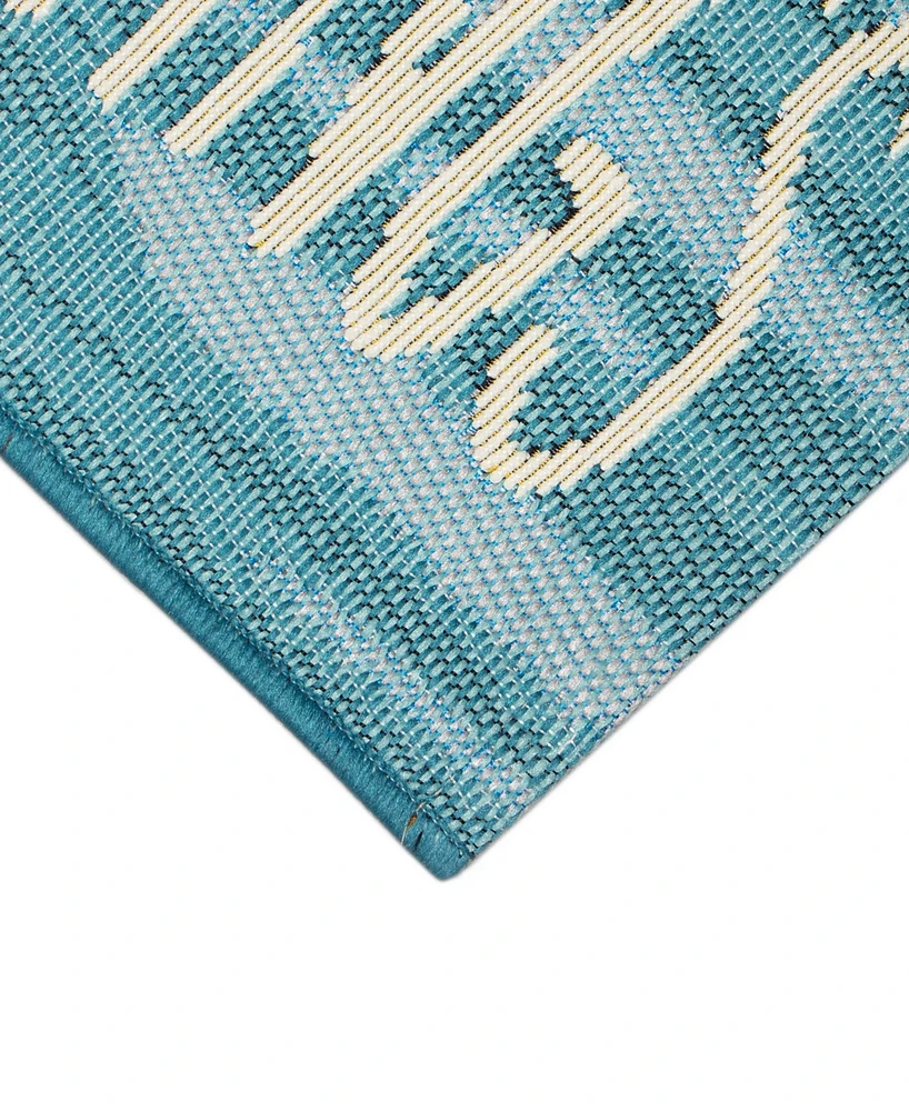 Liora Manne' Esencia Seas and Greetings 2'x2'10" Area Rug