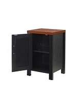 Kings Brand Furniture Sendero Side End Table with Faux Marble Storage Shelves & Gold Metal Frame, Nightstand