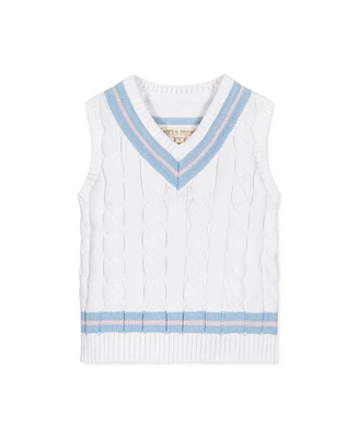 Hope & Henry Baby Boys V-Neck Cricket Sweater Vest