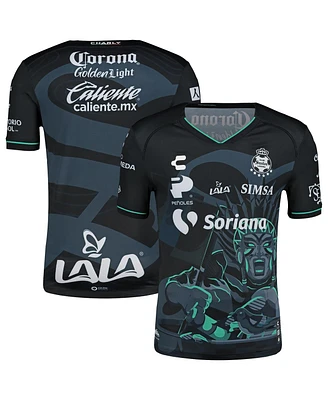 Charly Men's Black Santos Laguna 2024/25 Third Authentic Jersey