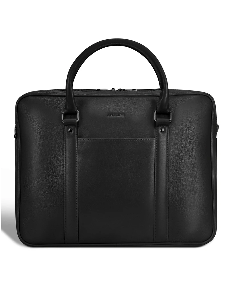 Champs Onyx Collection Leather Briefcase