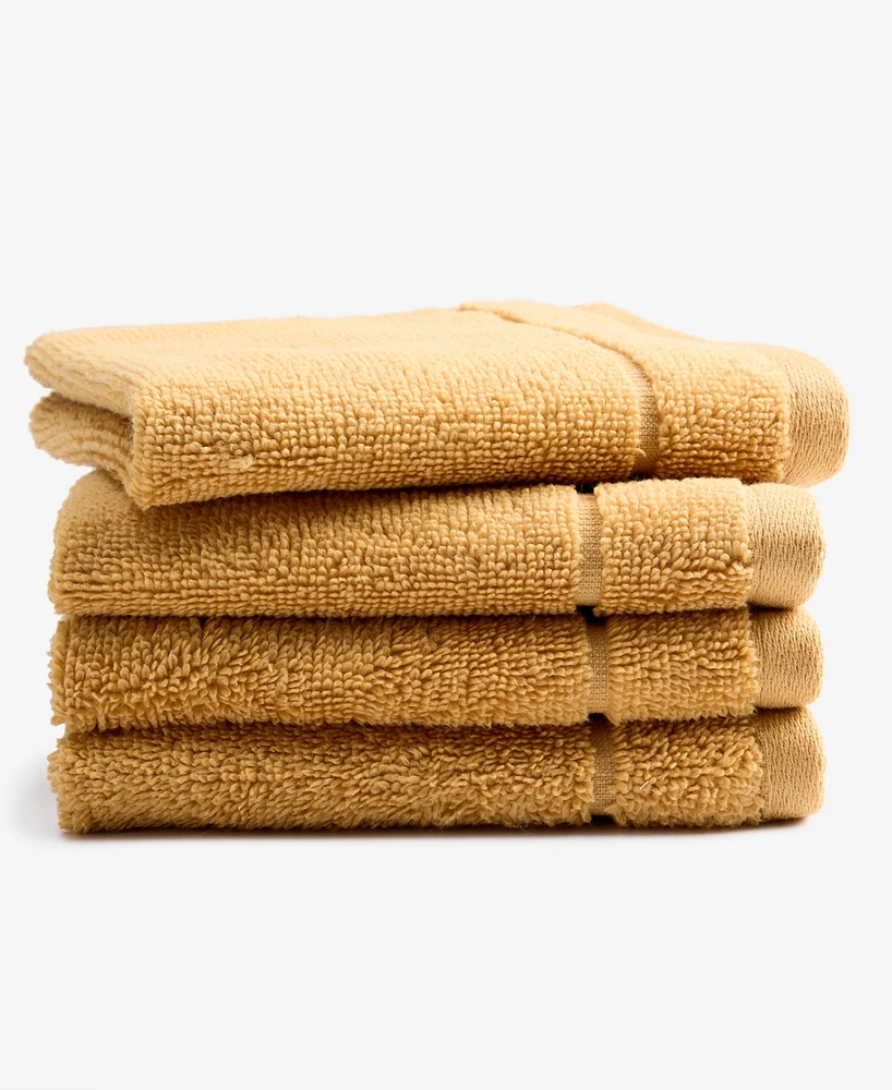 Arch Studio Quick Dry Washcloth 4-Pack, Exclusively at Macy's