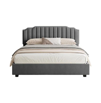 Lift-Up Double Size Bed for Space-Saving Storage and Comfortable Sleep