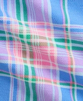 Polo Ralph Lauren Baby Boys Plaid-Print Cotton Mesh Polo Shortall